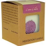 Chakra meditation candle 300g crown