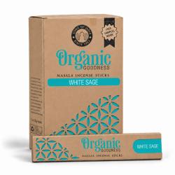 Incense, Organic Goodness, (box of 12) white sage