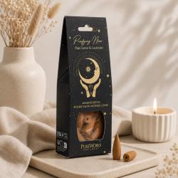 Back-Flow Incense Cones Esoteric Purifying Moon, Palo Santo and Lavender