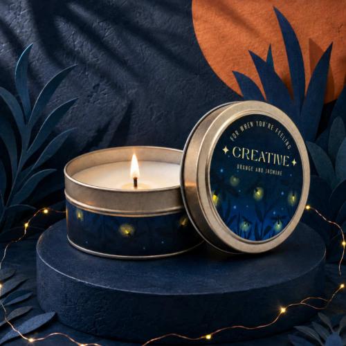 Aromatherapy Candle Creative Orange & Cinnamon 80g