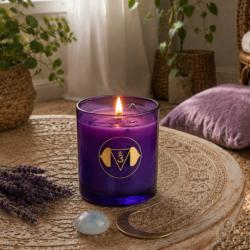 Scented Candle Chakra Mantra Ajna Balancing - Third Eye