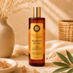 Aura Smudge Spray Organic Goodness Mandarin & Bay Leaf 100ml