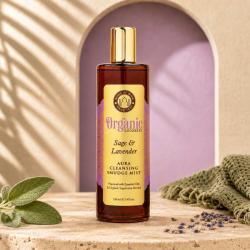 Aura Smudge Spray Organic Goodness Sage & Lavender 100ml