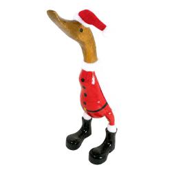 Duck Santa Penguin Bamboo Root 40cm