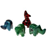 Kisii stone mini animals asstd, 1 supplied