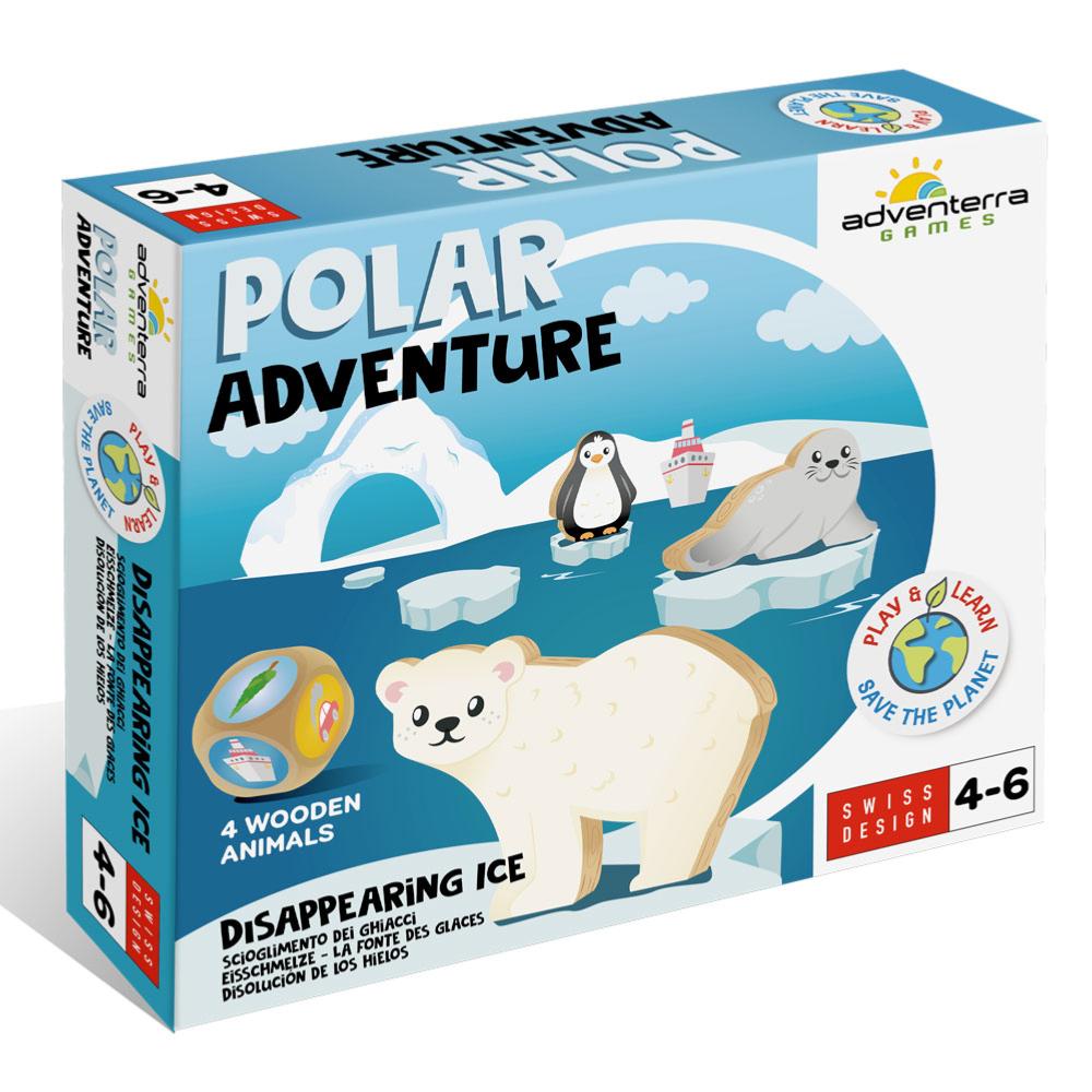 Polar Adventure Disappearing Ice Board Game for ages 46 years