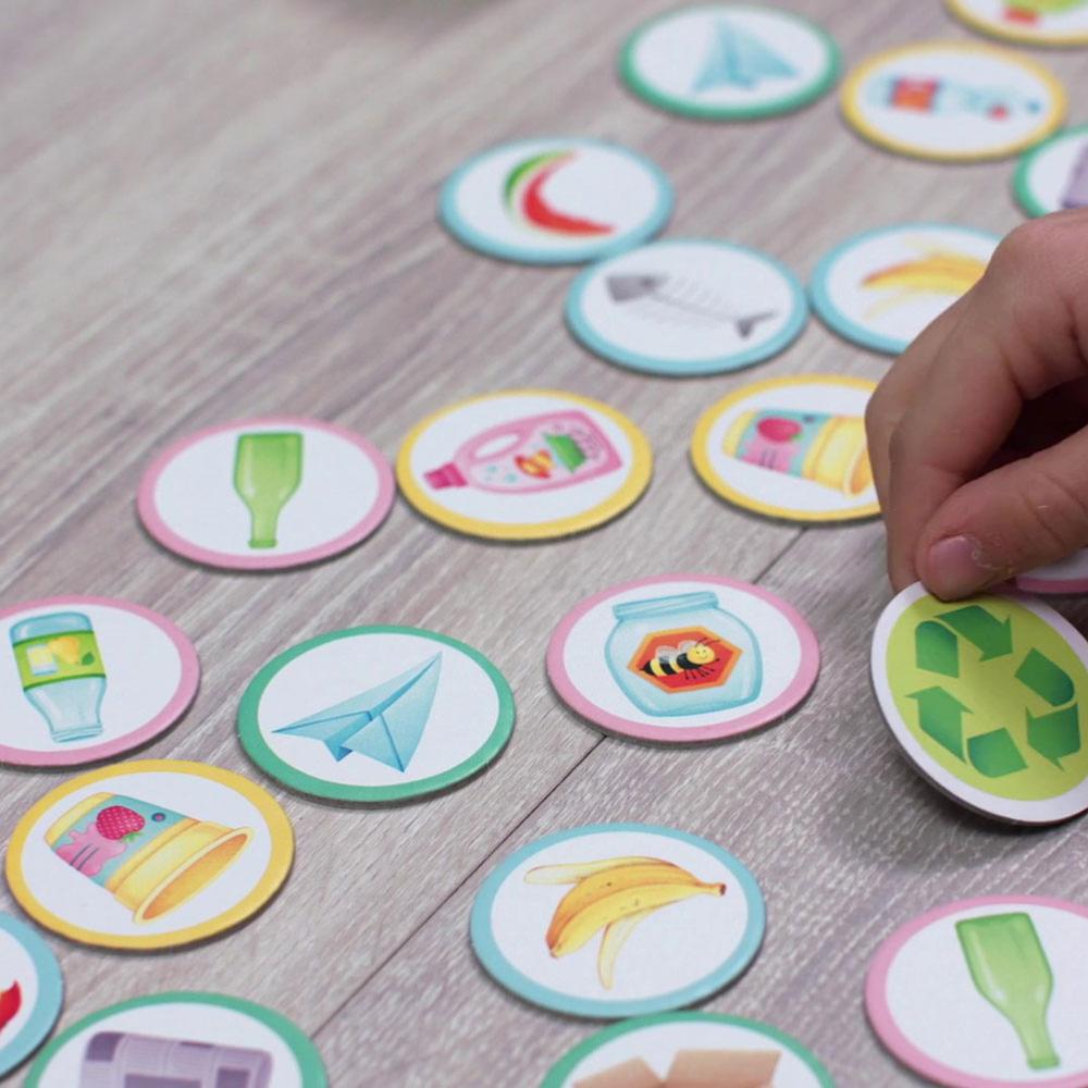 Hungry Bins Game for ages 36 years