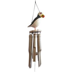 Bamboo windchime whitewash, puffin 110cm