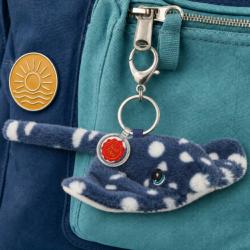 Bag Charm Ray - Recycled Plastic