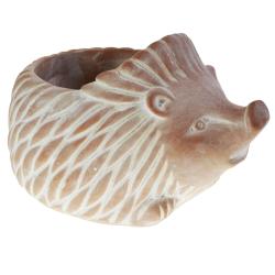 Terracotta planter hedgehog 23x13x15cm