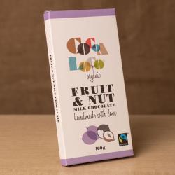 Organic Fruit and Nut Milk Chocolate Bar 100g