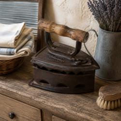 Upcycled Vintage Iron with Company Name