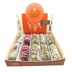 Native Soul Love Sage Display Unit With 10 pcs