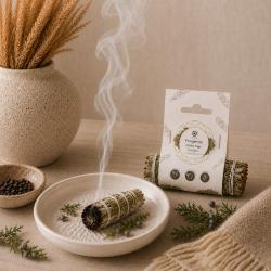 White Sage & Juniper Smudge Stick 10cm