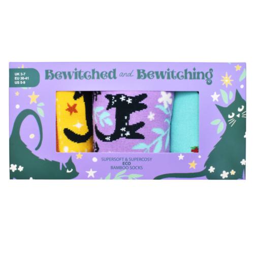 3 Pairs Bamboo Socks Cats UK 7-11 Mens