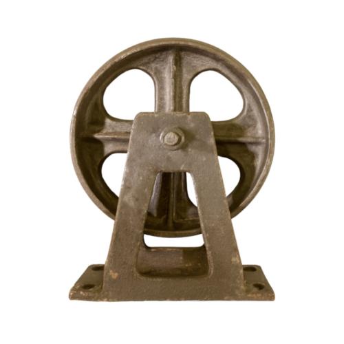 Paperweight / Ornament Retro Recycled Castor Wheel 15cm