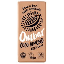 Ombar Coco Almond Chocolate Bar 10 x 70g