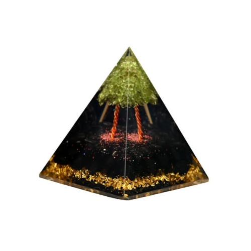 Orgone Pyramid Black Tourmaline 7cm