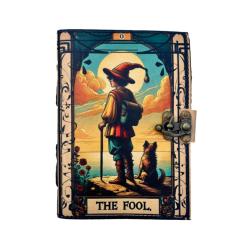 Notebook Recycled Paper Tarot The Fool 13 x 18cm