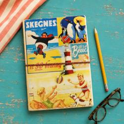 Notebook with Handmade Paper, Life's a Beach 15.5 x 20.5cm