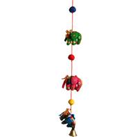 Tota bells children's mobile, 5 small elephants 60cm
