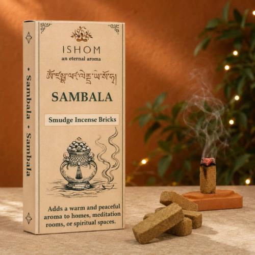 ISHOM Sambala Smudge Incense Bricks