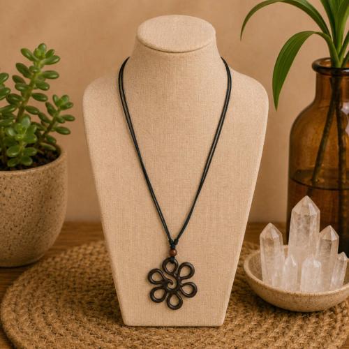 Pendant Sonokeling Rosewood, Flower