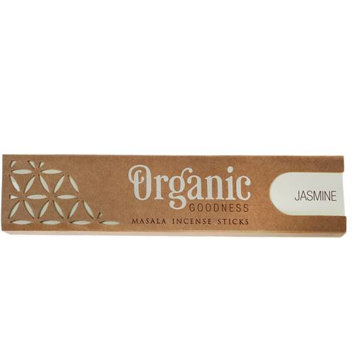 Incense, Organic Goodness, (box of 12) jasmine