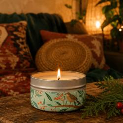 Aromatherapy Candle Evergreen Ember - Fir, Balsam, Cedar 80g