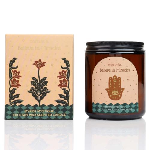 Candle Carnatia Myrrh Mystique, Believe in Miracles 280g