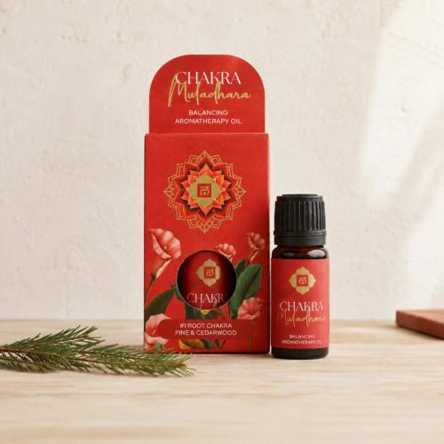 Aromatherapy Oil Chakra Muladhara Balancing Root 10ml
