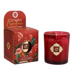 Scented Candle Chakra Mantra Muladhara Balancing - Root