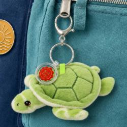 Bag Charm Turtle - Recycled Plastic