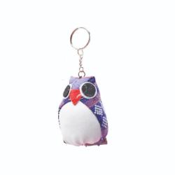 Crochet Keyring Owl Assorted Colours 1 Supplied