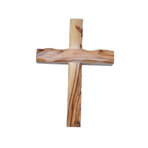 Solid cross, olive wood, 8.5 x 12cm