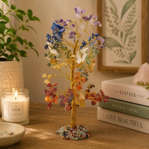 Crystal Tree Copper Colour Trunk 23cm height