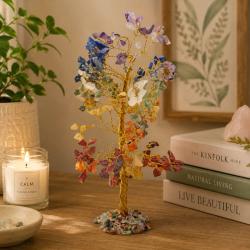 Crystal Tree Copper Colour Trunk 23cm height