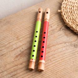 Single bamboo flute, assorted colours