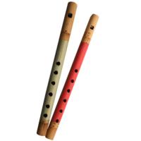 Single bamboo flute, assorted colours