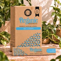 Incense, Organic Goodness, (box of 12) nagchampa