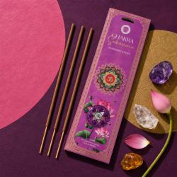 Incense with Burner Chakra Mantra Sahasrara - Crown
