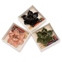Incense with lotus shaped holder, assorted, 1 supplied