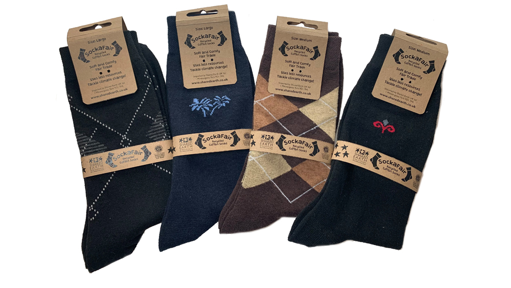 Sockafair - recycled and Fair Trade socks